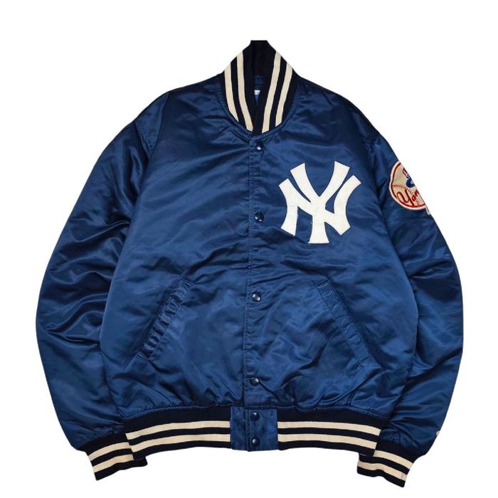Vintage 80s Starter MLB New York Yankees Varsity Jacket Baseball