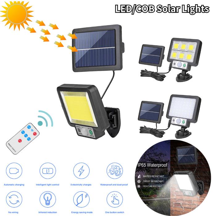 LED Solar Powered Light Wall Light Outdoor Waterproof Motion Sensor