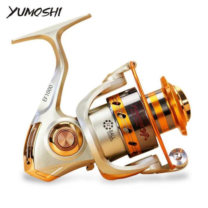 new - promo reel pancing yumoshi ef1000 3000 5000 6000 9000 series reel pancing spinning fishing 5.5