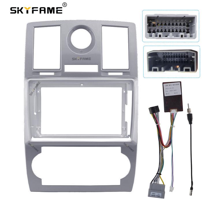 SKYFAME Bingkai Audio Mobil Fascia Android Radio Panel Dashboard Kit