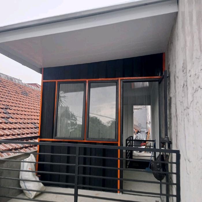 Container Home / booth kontainer Knockdown 5x2.5x2.5