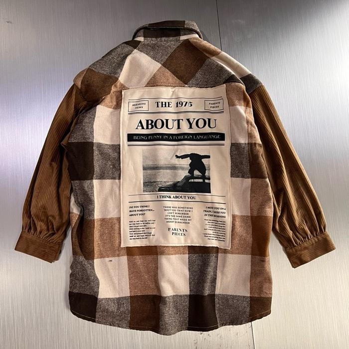 THE1975 CORDUROY SHIRT ——