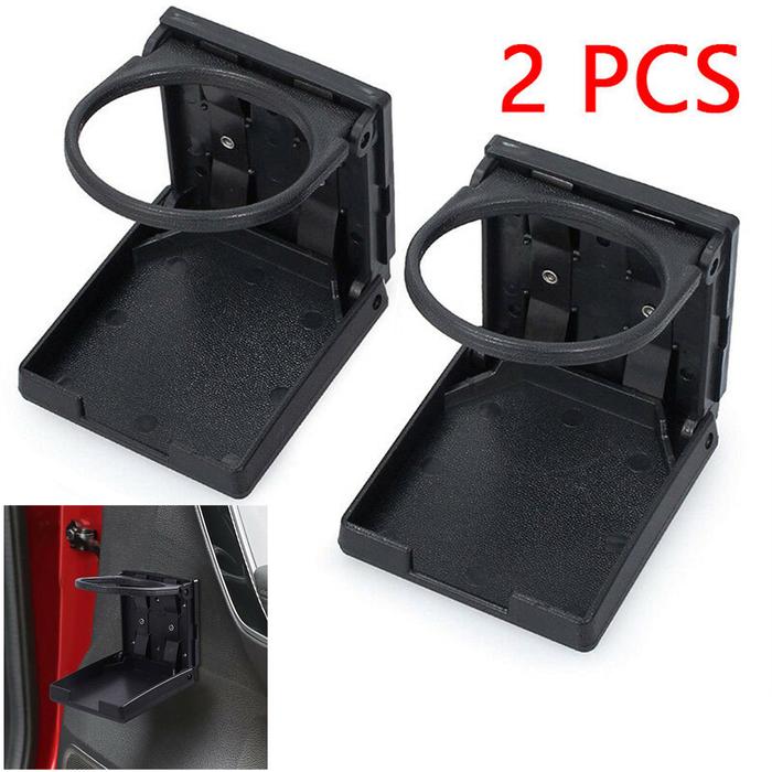 2pcs Drink Holder Adjustable Folding Water Cup Support