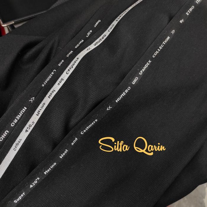 Kain Celana Semi Wool Stretch Best Quantity / Bahan Jas Semi Wool