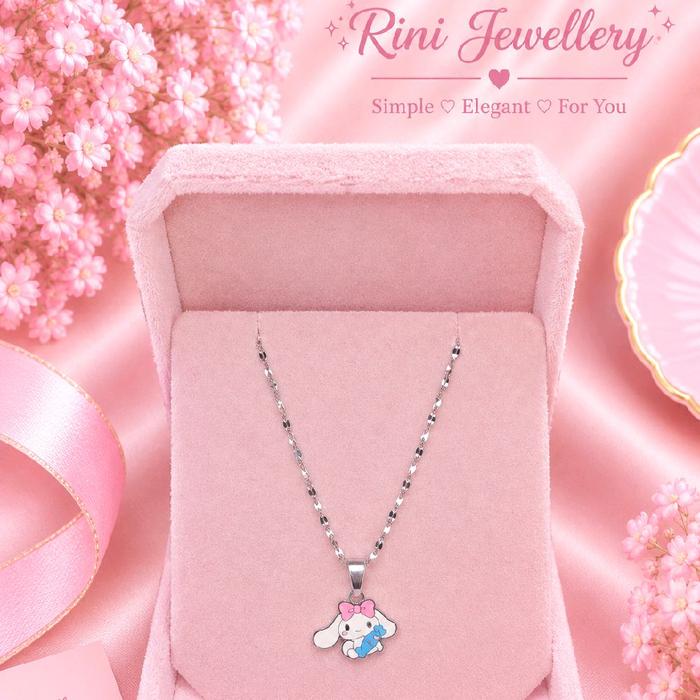 Kalung Anak Titanium Warna Silver