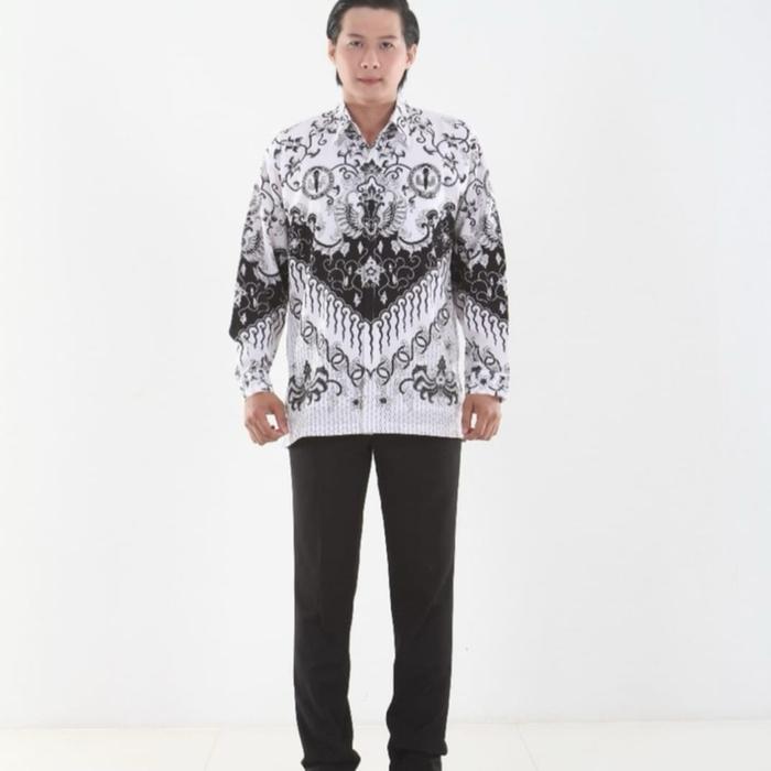 KEMEJA BATIK PGRI KUSUMA BANGSA PRIA BSY