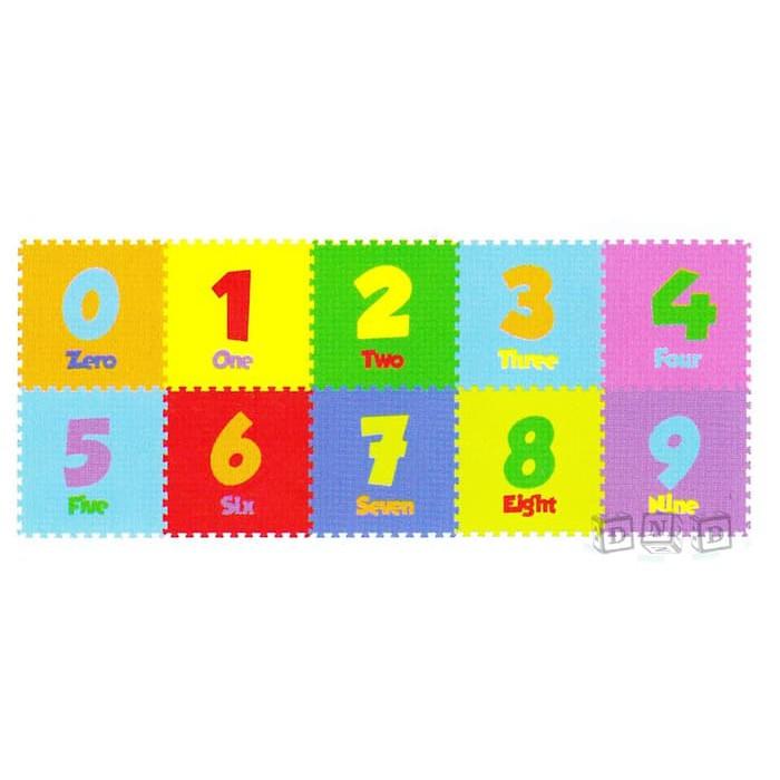EVAMAT NUMBER Mainan Anak - Matras / Puzzle / Alas Lantai Evamat Angka Gambar