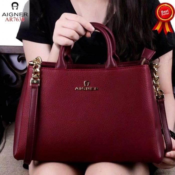 PREMIUM (READY) terjamin Tas Batam Aigner Modelista AR7638 / 7638 terlaris - RED | best seller