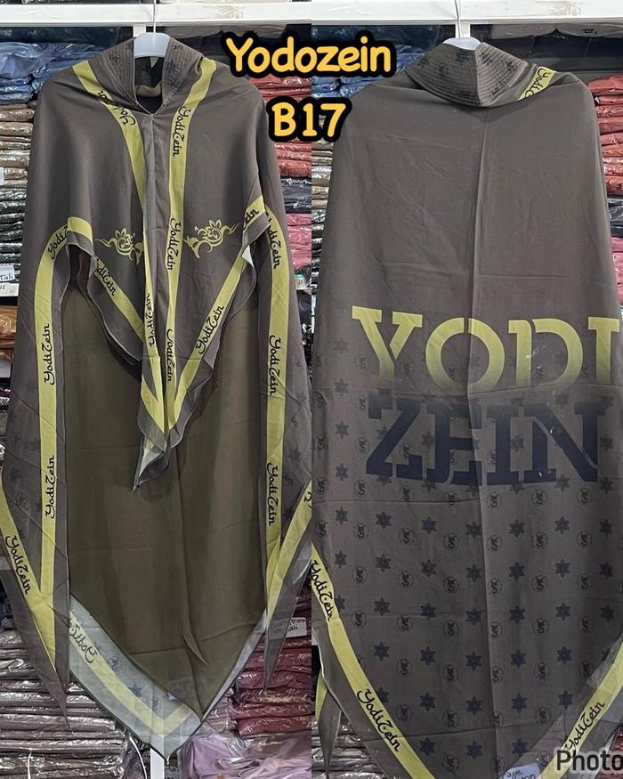 Khimar Only YODIZEIN | Jilbab Syari | Hijab Printing Instan Wanita