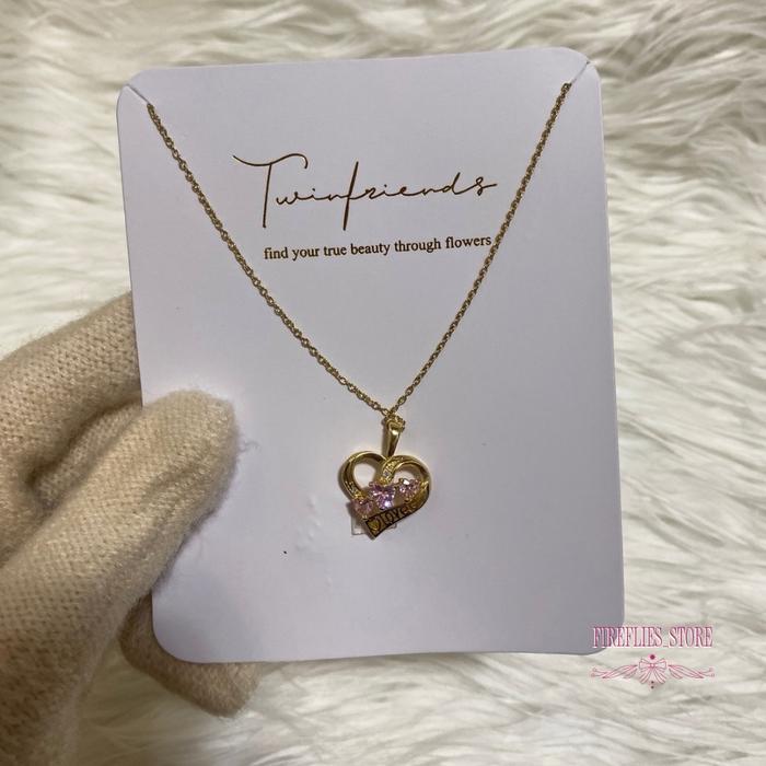 Kalung Liontin Lv1 Anti Karat