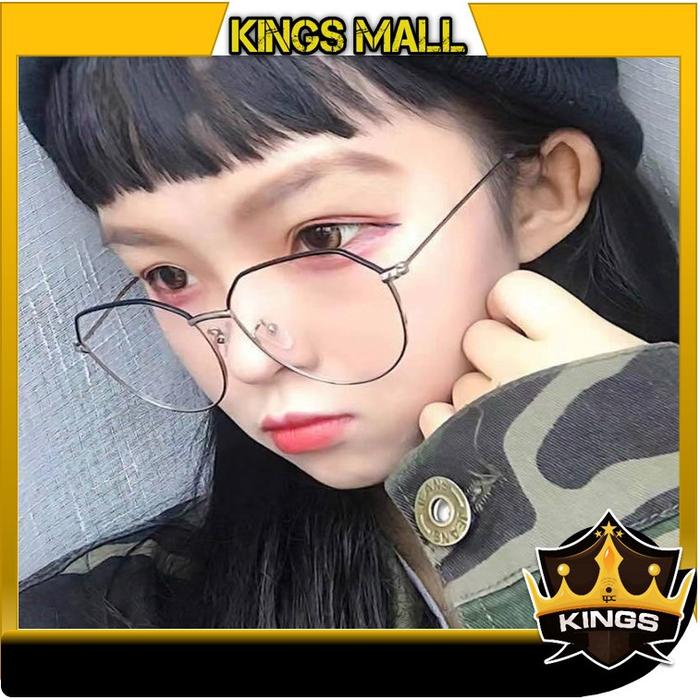 KINGS - F436 Kacamata Bingkai Diamond / Kacamata Fashion Wanita / Kacamata Bingkai Stylish / Kacamat