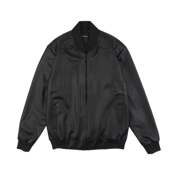 QOTH - Leather Jacket Boxy