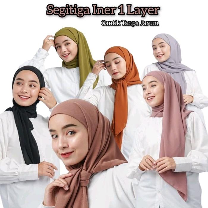 pashmina turki inner turki  full renda hijab pasmina daleman brukat turky Ceruty