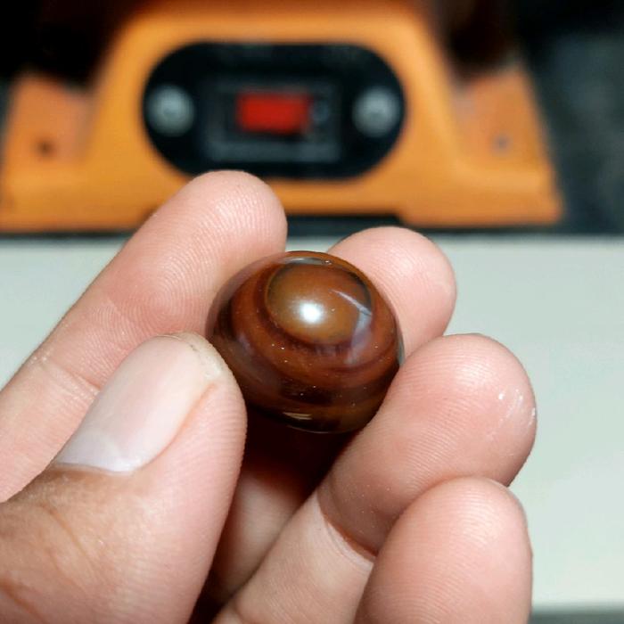 Batu badar besi puser nempel magnet