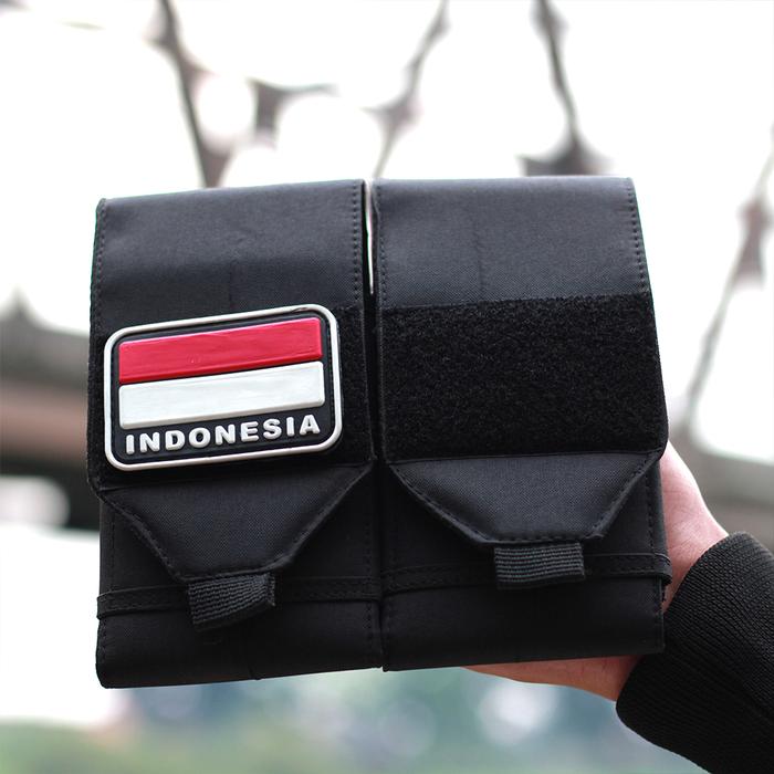 Tempat HP Pinggang KANVAS Tactical Double Slot 6,8 inch & 6,5 inch TH-22