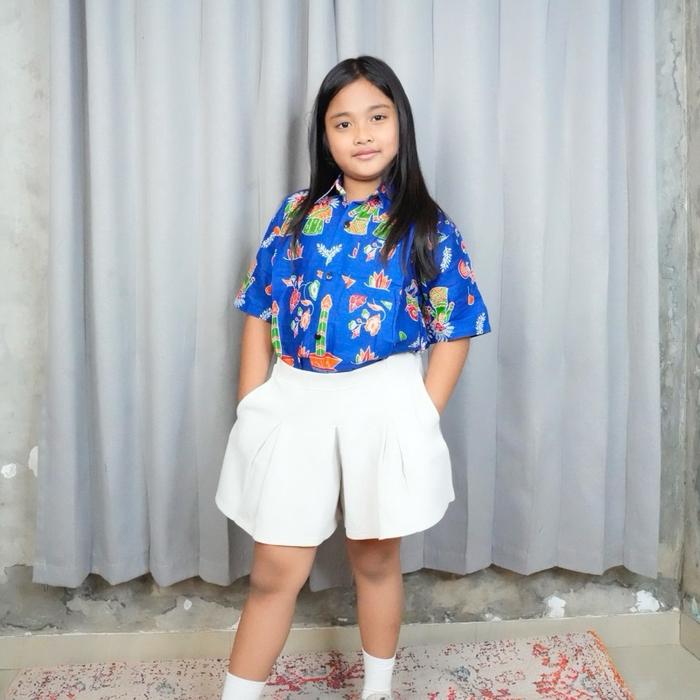 Batik ondel ondel anak sekolah | batik ondel ondel anak
