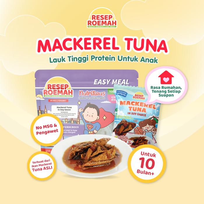 Resep Roemah Mackerel Tuna in Soy Sauce / Toddler