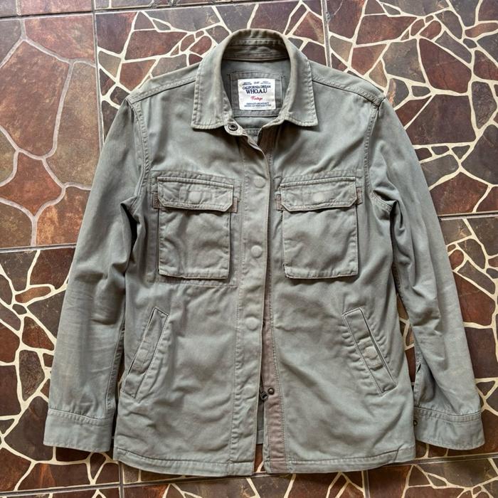 WHOAU Field Jacket Olive Green