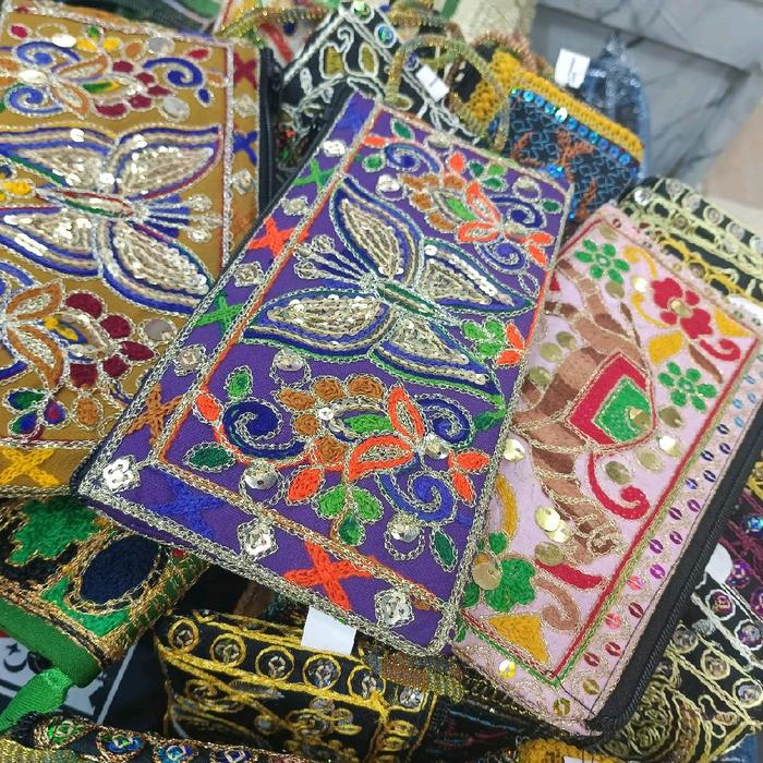 Dompet pakistan oleh-oleh Haji umroh motif Random Uang