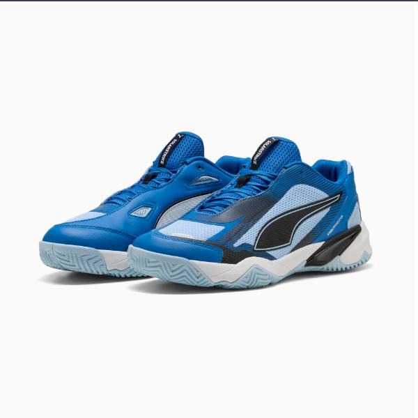 PUMA Sepatu Olahraga / Tenis / Padel / Badminton / Bulu Tangkis Unisex Solarstrike 4 Warna Mountain 