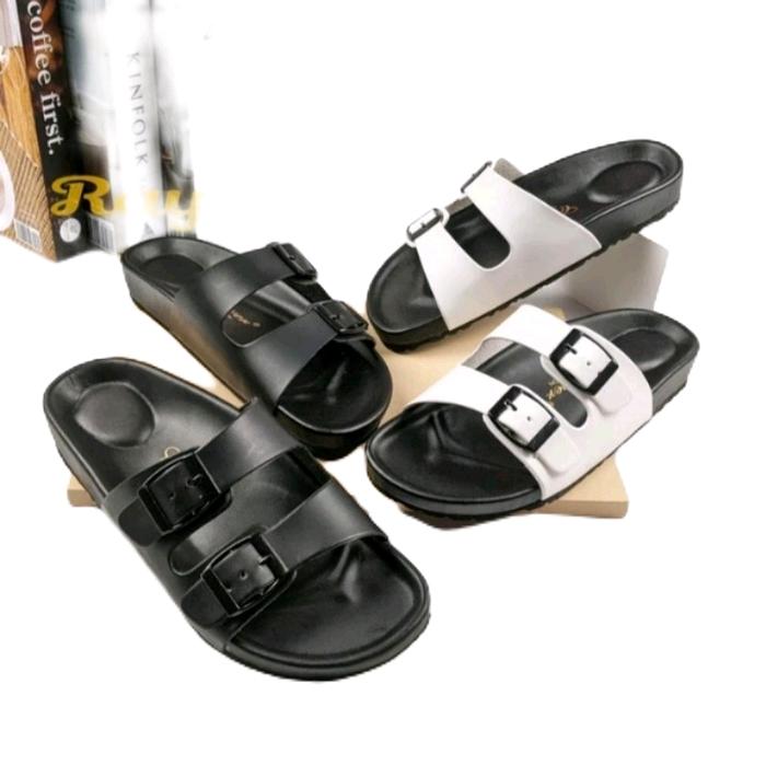 ZEVANYA Sandal Wanita / Sandal Flat MUGER SHOES Sendal