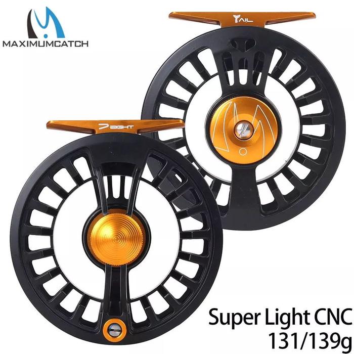 Maximumcatch Maxcatch Fly Fishing Reel Super Light Weight 125g 131g