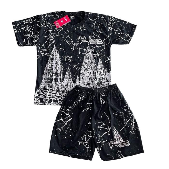 Kaos Setelan Anak Kaos Celana Prambanan