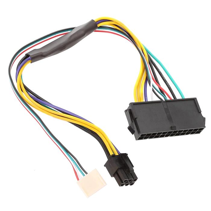 634A 24 Pin to 6 Pin ATX Power Adapter Cable for HP Z220 Z230 SFF MT