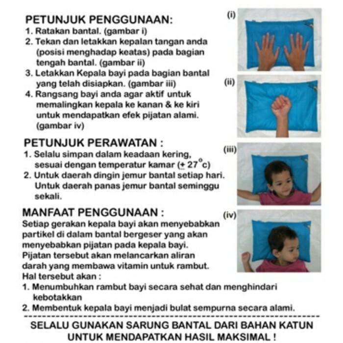 Bantal Peyang Bayi Olus Pillow Bantal Bayi Anti Peyang Olus Original -Gratisongkir