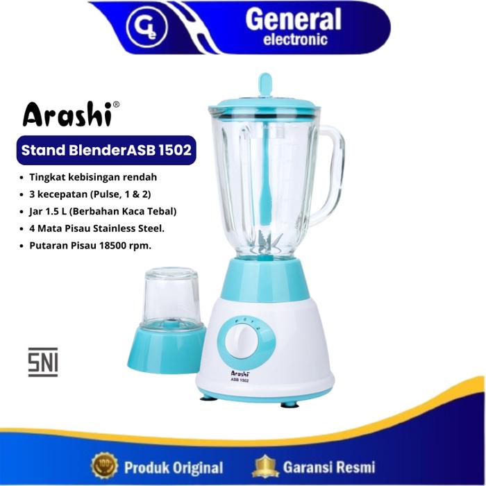Blender Arashi Stand Blender ASB 1502 / ASB1502 ( 1.5 Liter )