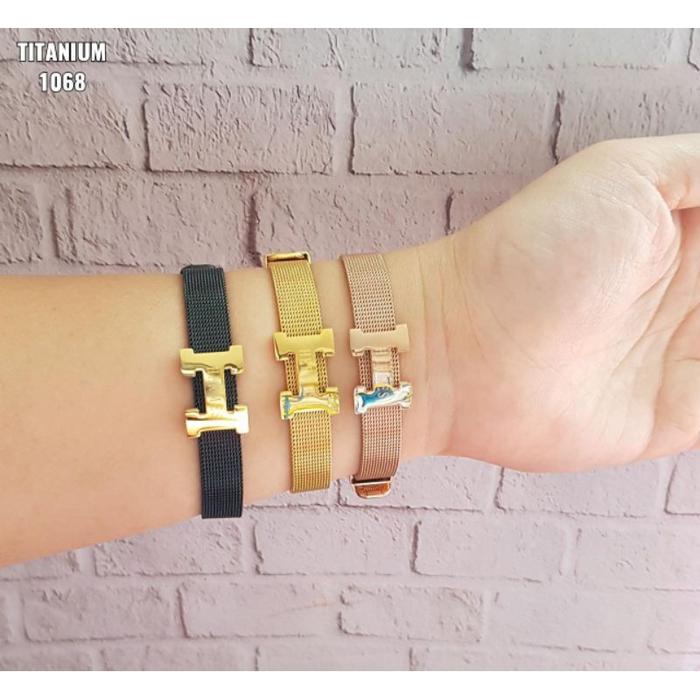 Gelang Rantai Jam Titanium H