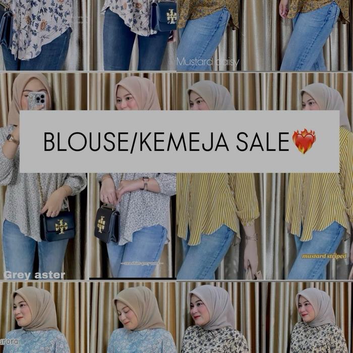 BLOUSE KEMEJA RAYON TWILL PREMIUM MOTIF