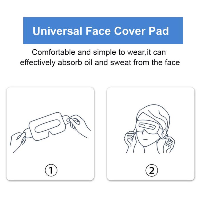 VR Eye Mask Cover Hygiene Disposable Eye Mask Sweat Breathable Face