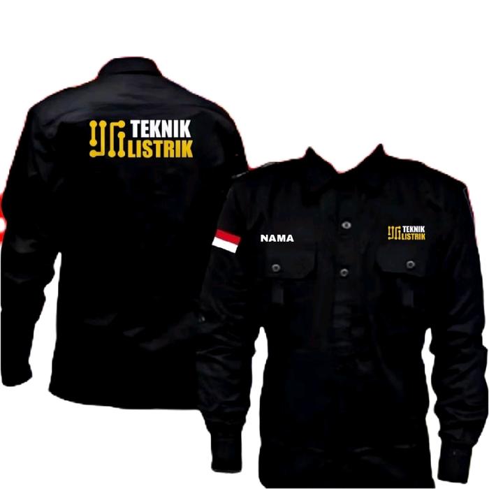 kemeja teknik listrik baju teknik listrik seragam teknik listrik Pdh teknik listrik Pdl teknik listr