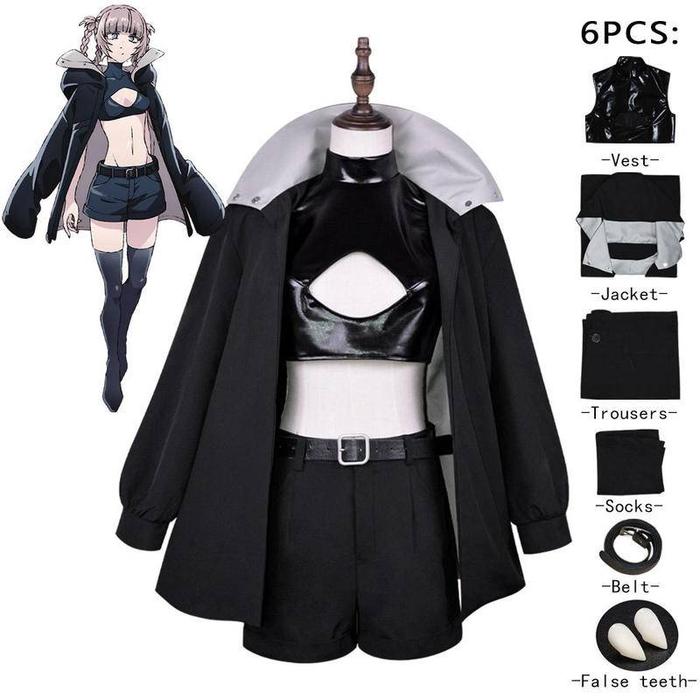 New Wetrose Call of the Night Yofukashi No Uta Nanakusa Nazuna Costume Cosplay Set Kostum Anime Cos,