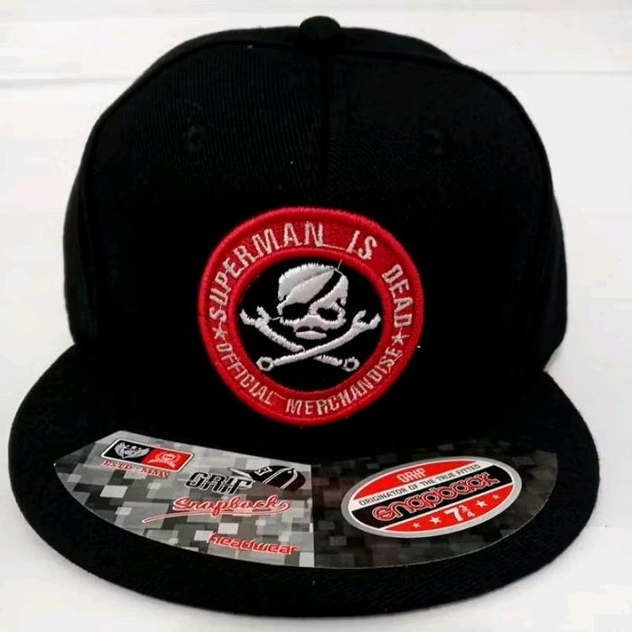 TOPI SUPERMAN IS DEAD FULL BORDIR ORIGINAL PREMIUM