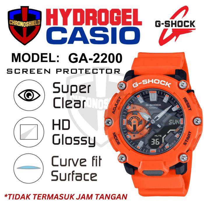 Antigores Jam Tangan Casio G-Shock GA2200 GA 2200 Hydrogel