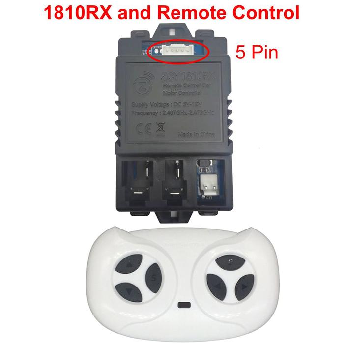 JR1810RX 6 12V Control Box for Kids Electric Car ZCY1810RX Receiver 5pin 7pin Compatible with Mode