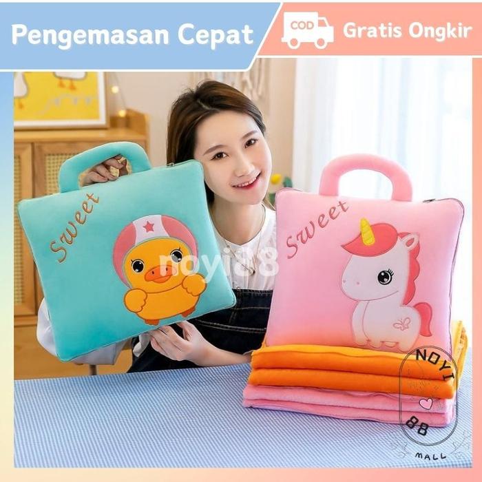 Bantal Selimut Balmut 2in1 Isi Selimut Multifungsi Ukuran Selimut Selimut Dewasa Selimut Bayi Lembut