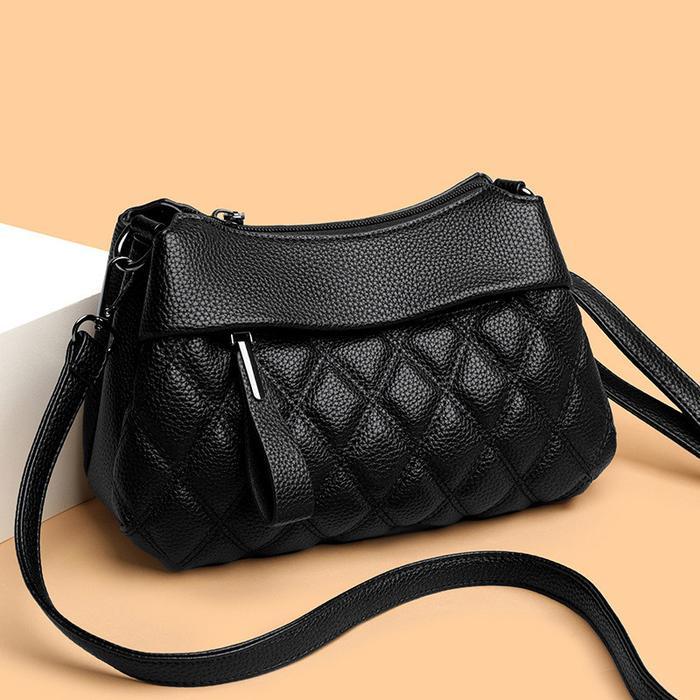 Korea Style Tas Selempang Wanita Slingbag Fashion KS332 Tas Simpel Trendy Dengan Bahan Kulit Pu Teba