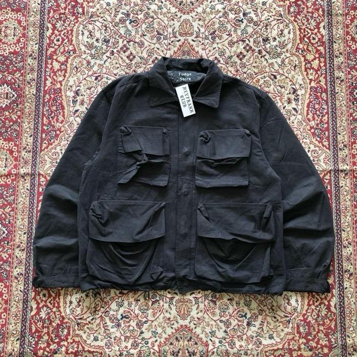 Jaket Lafudge store utility big pocket jacket Lafudge Store streetwear jacket HG444
