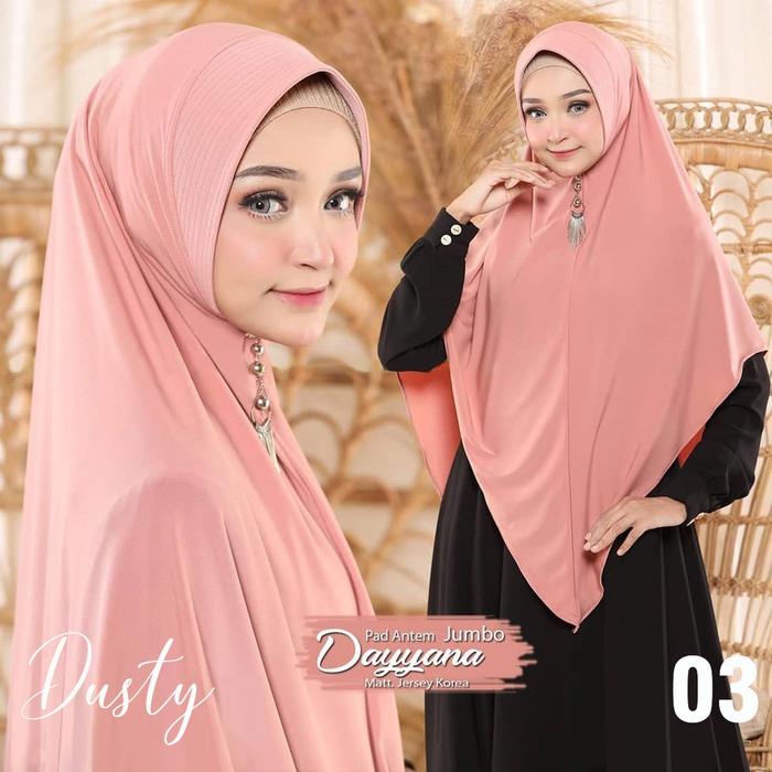 Khimar Jilbab Kerudung Syari Jumbo Dayana / NEW Hijab