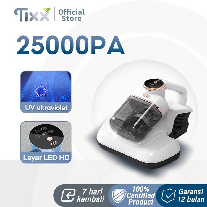 TIXX Dust Mite Vacuum Cleaner Pembasmi Tungau 25000Pa Detektor Tungau Debu Cangkir Ganda Mite Vacuum