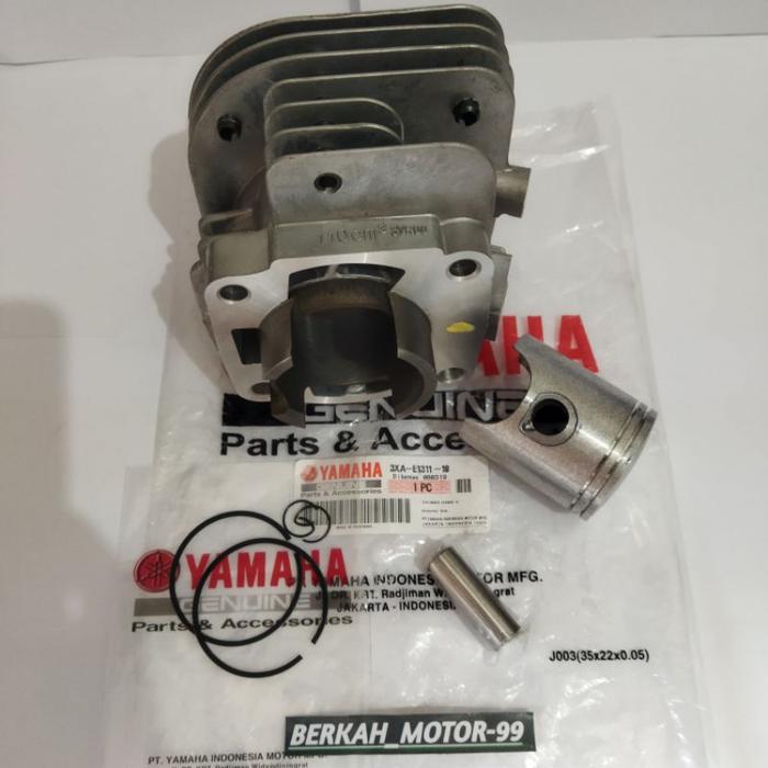 HARGA DISKON Blok seher Asli Yamaha isi piston Yamaha Fizr.Force1 Blok Cyilender Fizr. poswan.(3KA