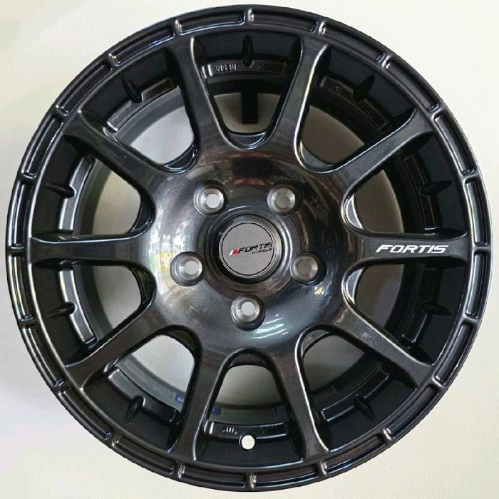 Velg Mobil Original Fortis Wheels by PAKO PRW 15 Type 01 R15 x 6,5 5h 114,3 ET 38 - Made in Indonesi