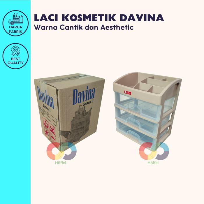 () RAK KOSMETIK DAVINA SERBAGUNA SUSUN 3 MINIMALIS - Model Terbaru mini aesthetic photocard