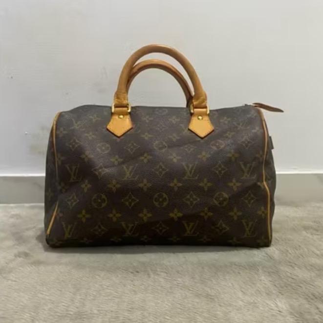 Tas jinjing speedy mono coklat size 30 dr elpong