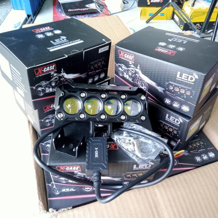 Ready Stock Lampu Tembak Sorot X-Case Sql 4 Mata Led 60Watt Foglamp Sql 4 Mata Led Lampu Tembak Fogl