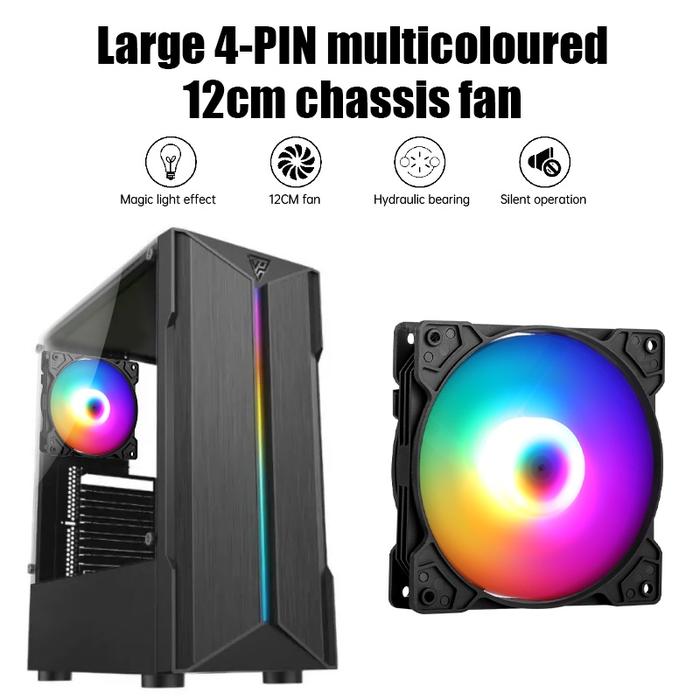 Fan Casing /fan casing 12cm /fan casing rgb /fan cooler pc/kipas pendingin hp casing pc murah-Ver