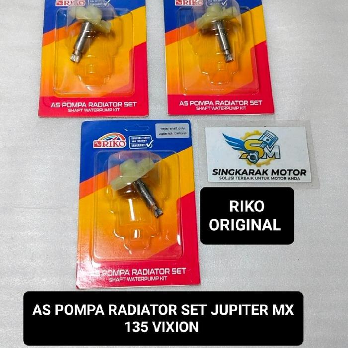 AS POMPA RADIATOR SET YAMAHA JUPITER MX 135 VIXION RIKO ORIGINAL